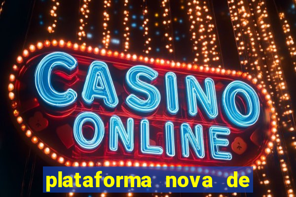 plataforma nova de jogos online